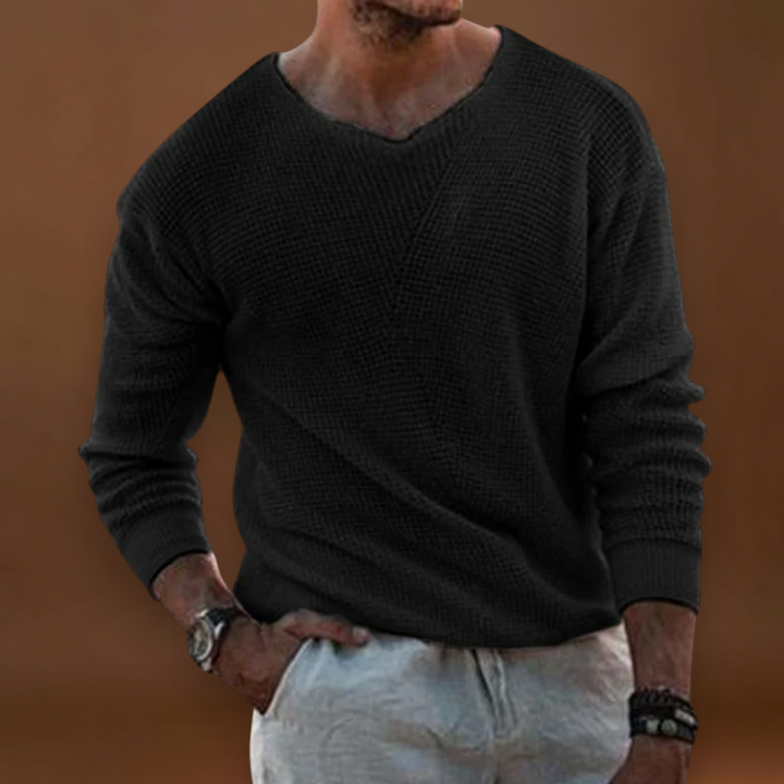 Mirkó - Légies Pulóver V-nyakkal