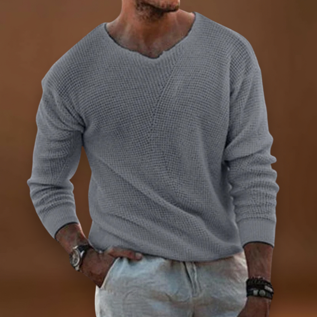 Mirkó - Légies Pulóver V-nyakkal