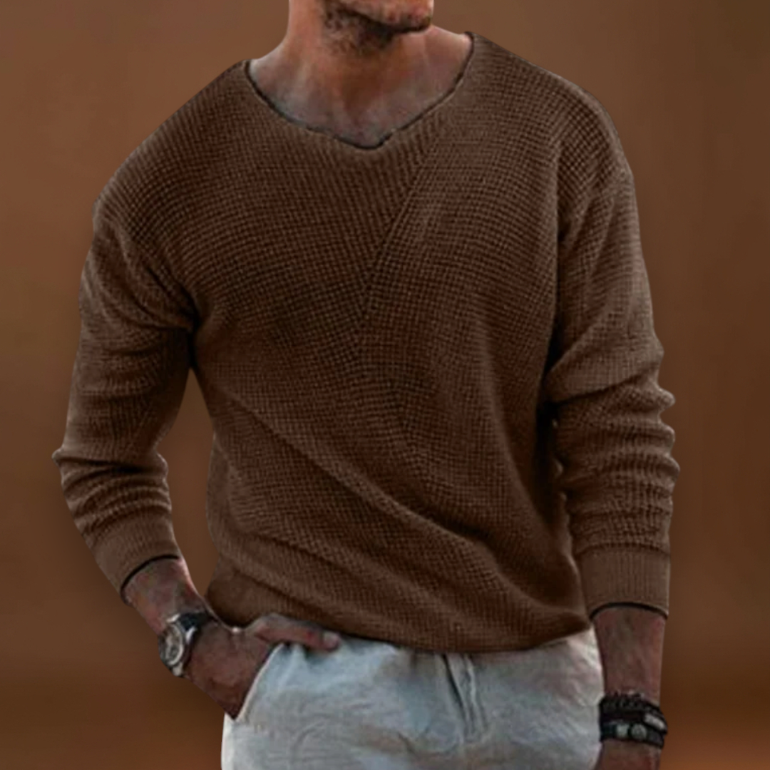 Mirkó - Légies Pulóver V-nyakkal