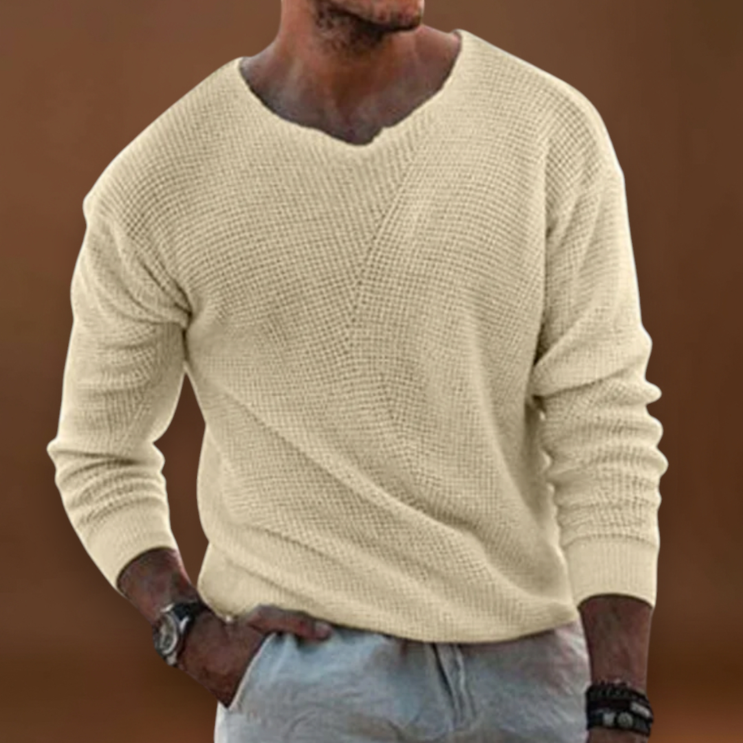 Mirkó - Légies Pulóver V-nyakkal