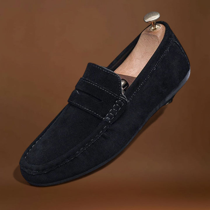 Bőrkő - Slip On forma fűzős részlettel és biztonságos állítással