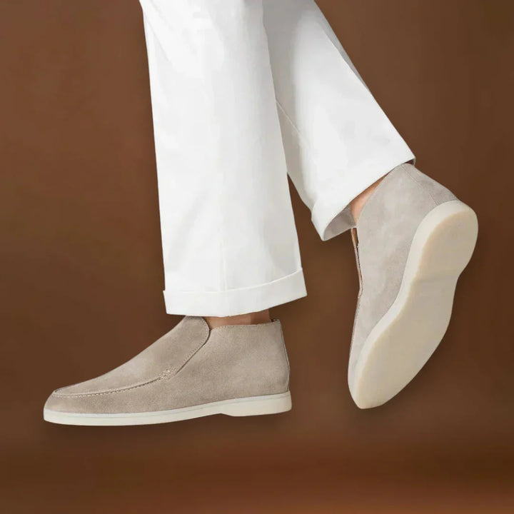 Dánoska - Slip On puha anyagból és párnázott talppal, tapadással