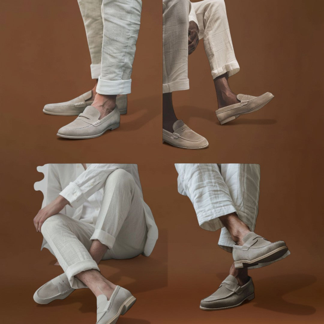 Dalián - Vintage Silhueta Slip On & Párnázott Talp