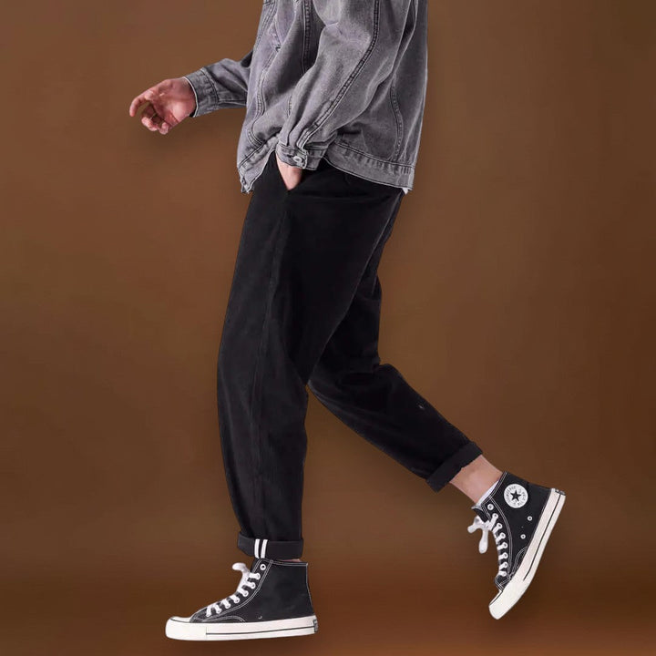 Edvért - Kaki bársony nadrág