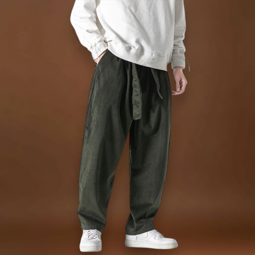 Erek - Sötétkék bársonynadrág