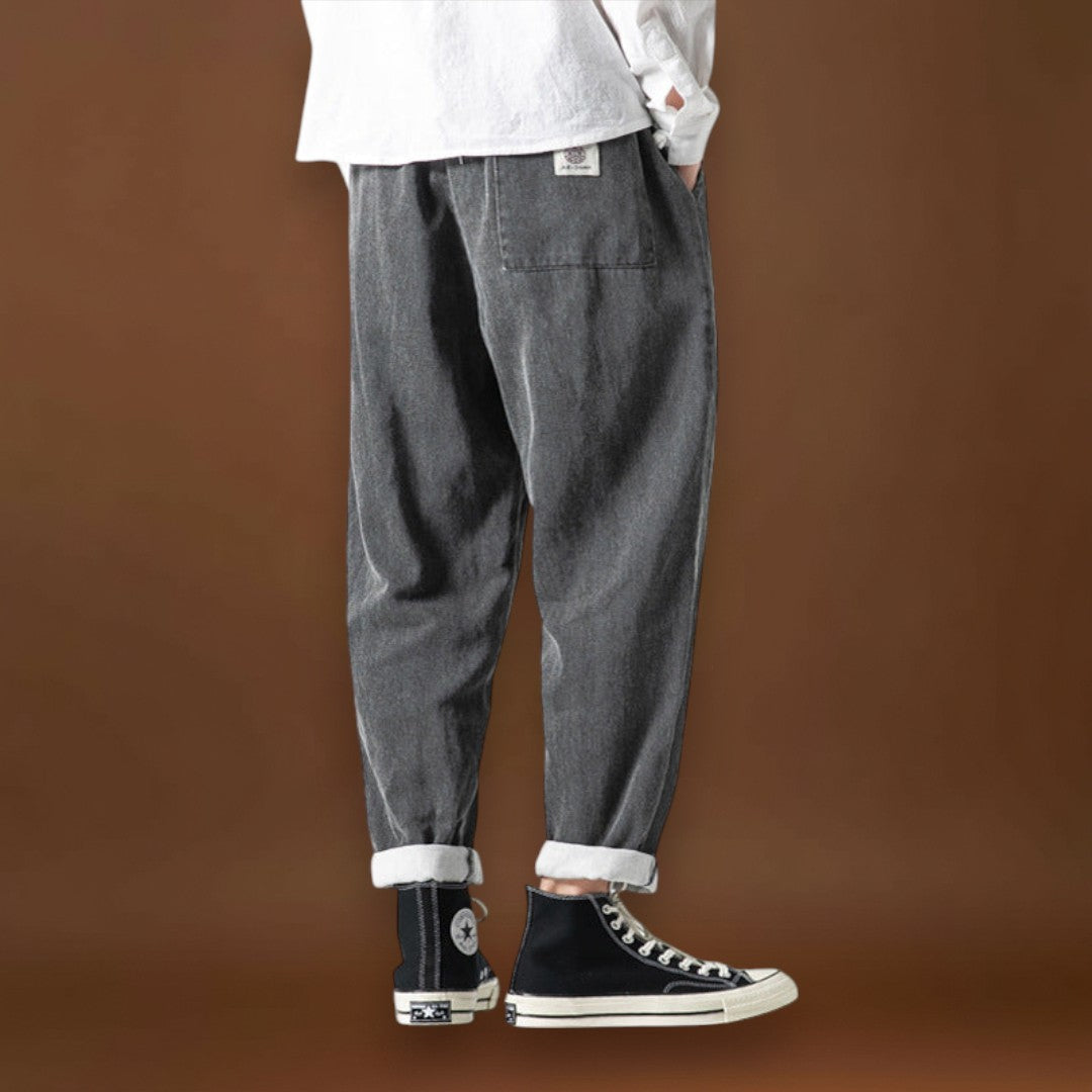 Ede - Kényelmes farmernadrág Kék