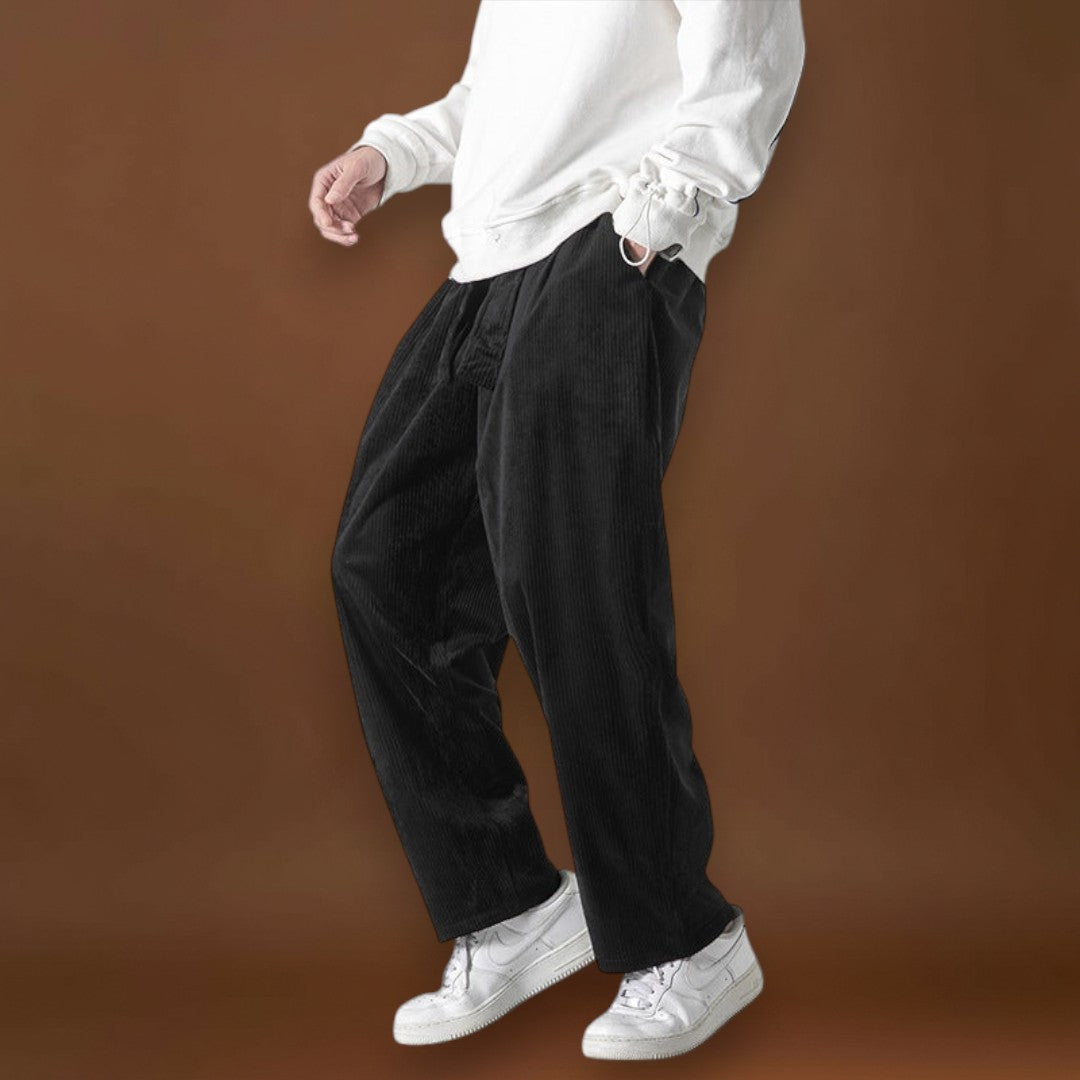 Franyó - Vellúrból készült nadrág Zöld vellúr nadrág