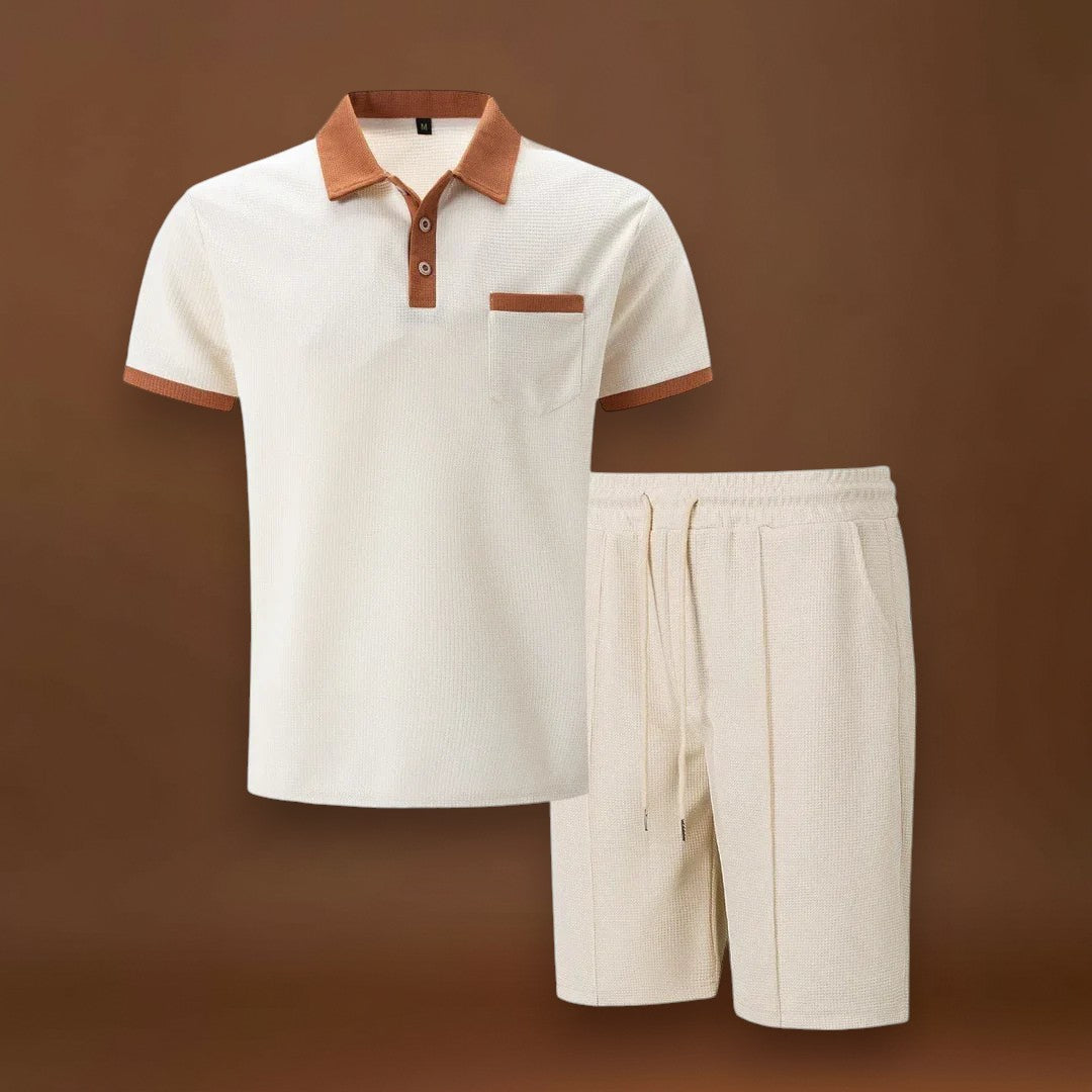 Polo Szett - Waffle Anyag és Légáteresztő Mozgás