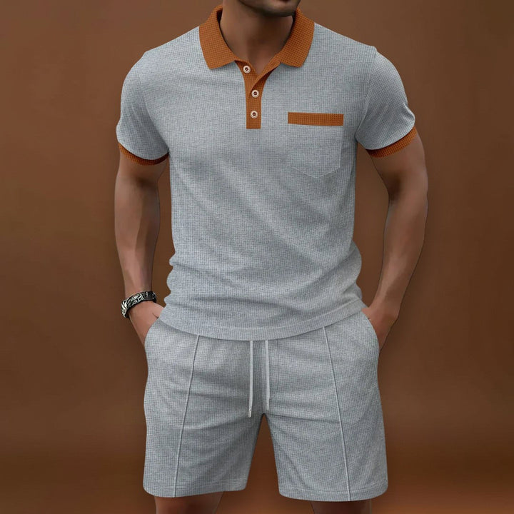 Polo Szett - Waffle Anyag és Légáteresztő Mozgás