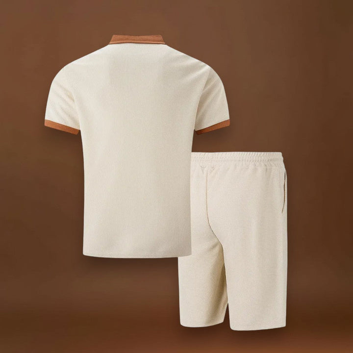 Polo Szett - Waffle Anyag és Légáteresztő Mozgás