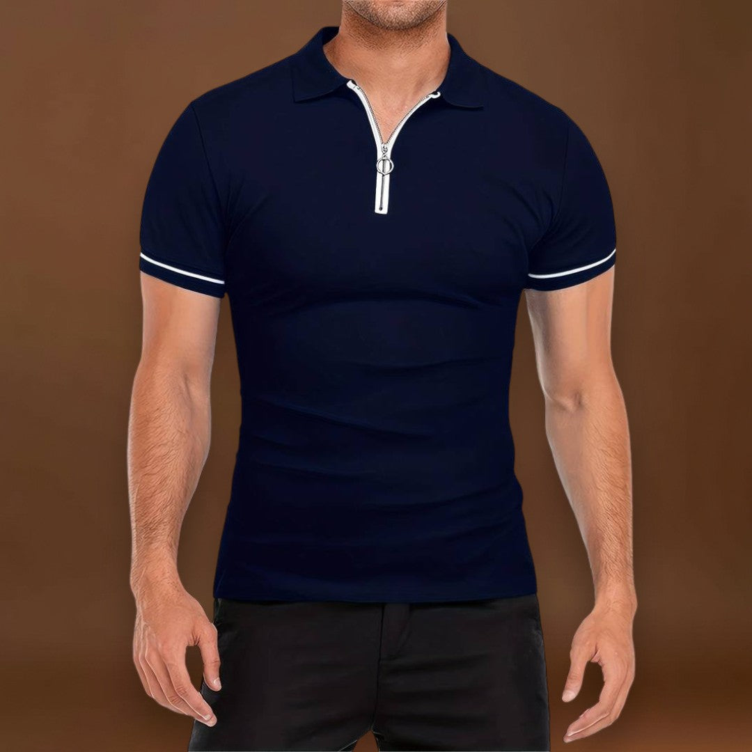 End – Puha keverék, Slim fit és Lélegző cipzáros gallér