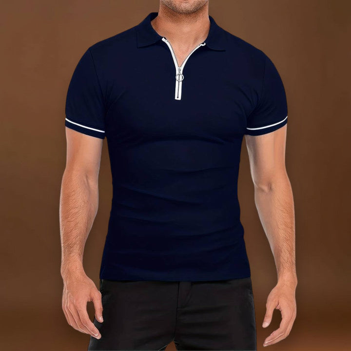 End – Puha keverék, Slim fit és Lélegző cipzáros gallér