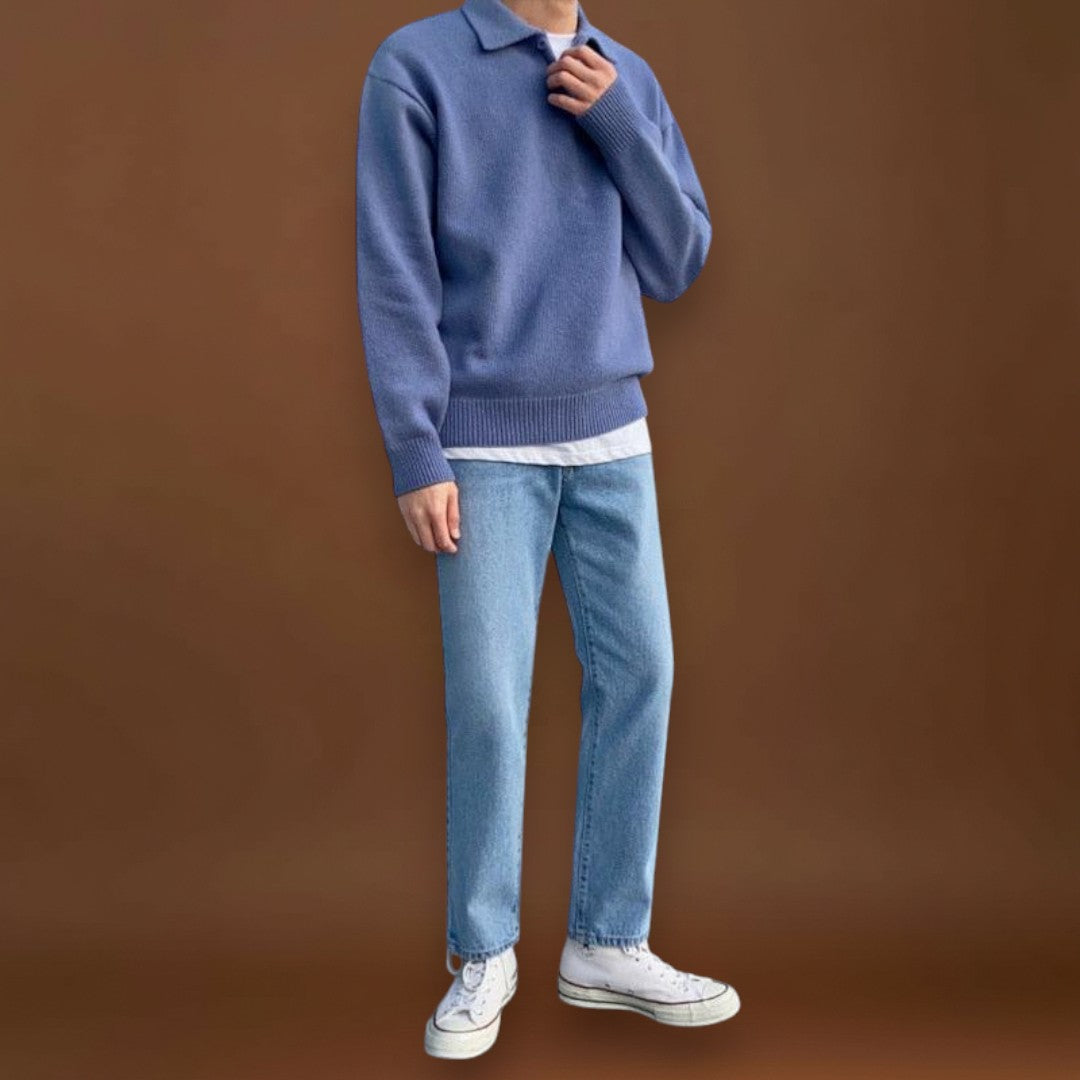 Bálász - Puha Kötött Gallér és Meleg Rétegek