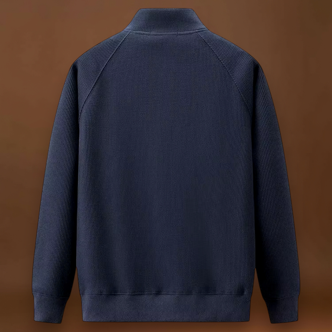 Juhász - Pulóver Poliészter Kevert Frontal Cipzárral