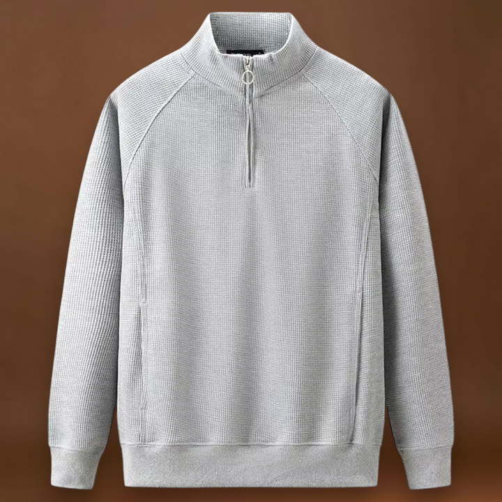 Juhász - Pulóver Poliészter Kevert Frontal Cipzárral