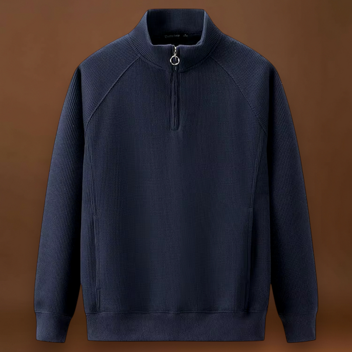 Juhász - Pulóver Poliészter Kevert Frontal Cipzárral