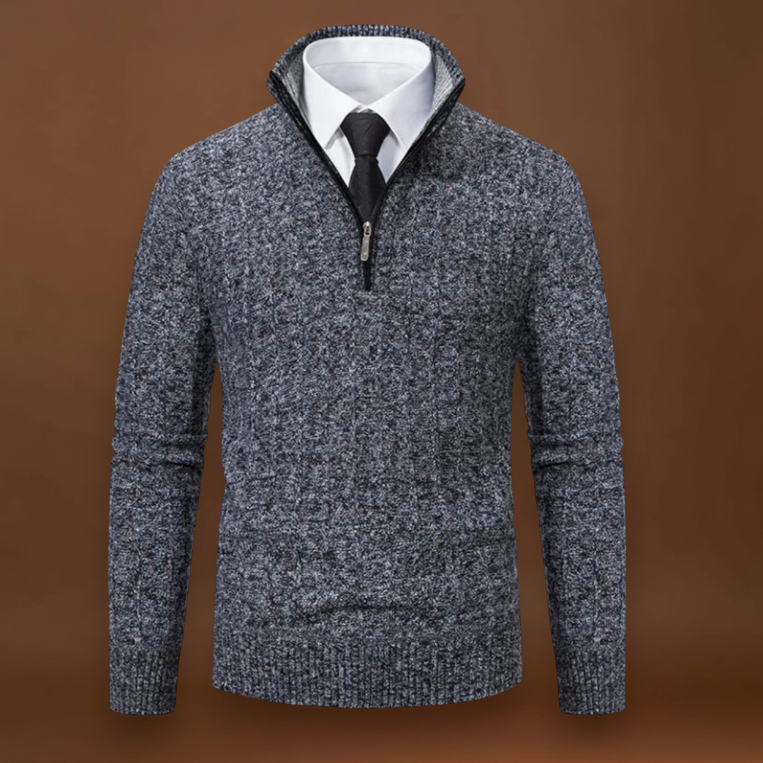 Győrfy - 1/4 Zipperes Pulóver PremiumPlus Teljesítménytechnikai