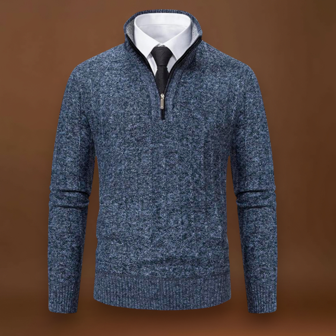 Győrfy - 1/4 Zipperes Pulóver PremiumPlus Teljesítménytechnikai