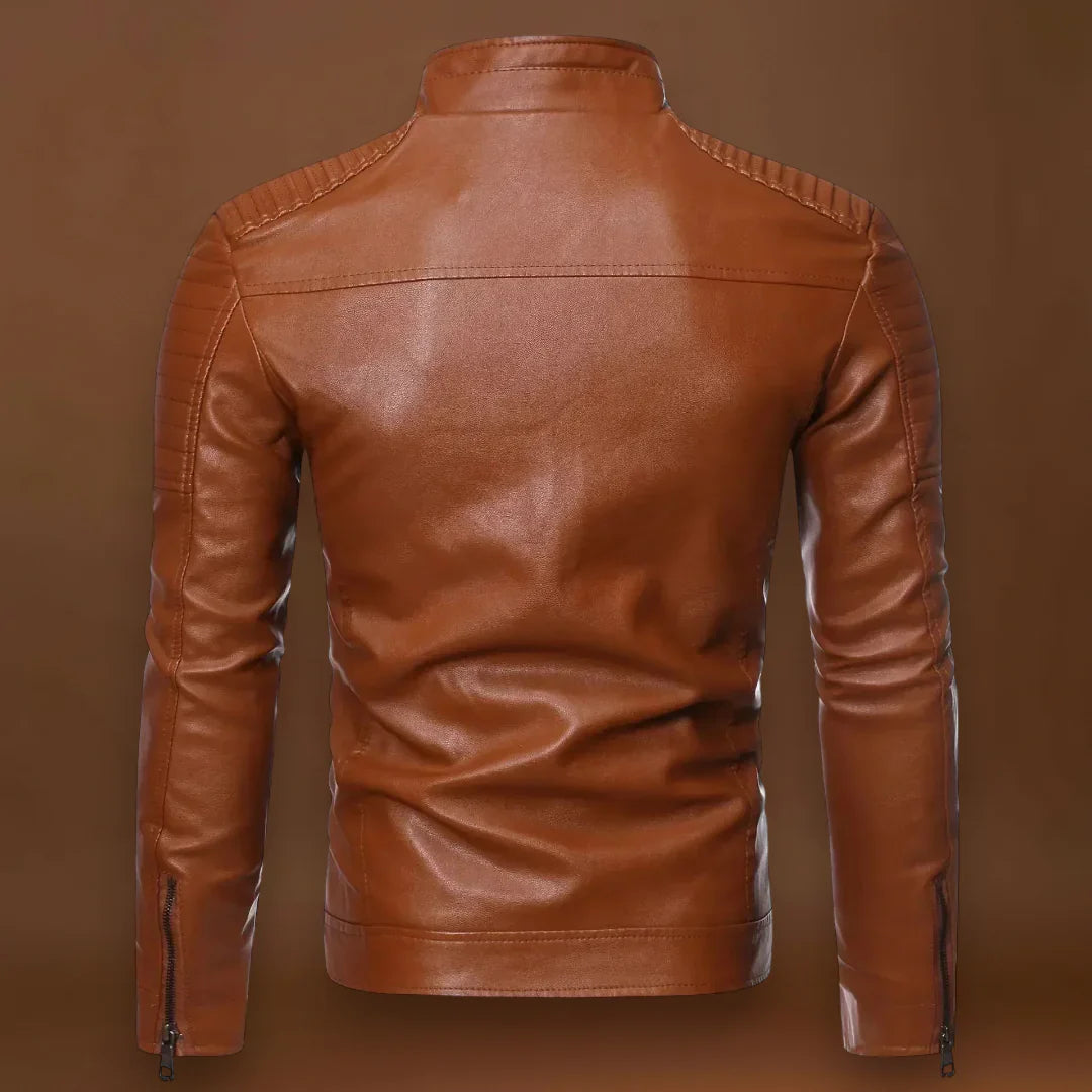 Kristián- Klasszikus bőrkabát