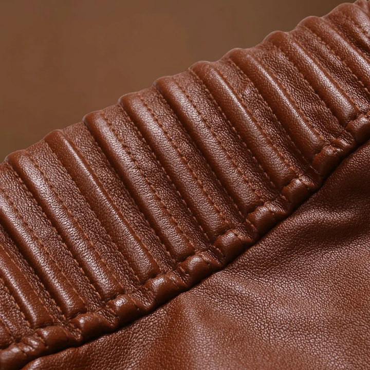 Kristián- Klasszikus bőrkabát