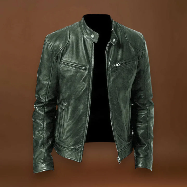 Mándi - Kényelmes bőrkabát