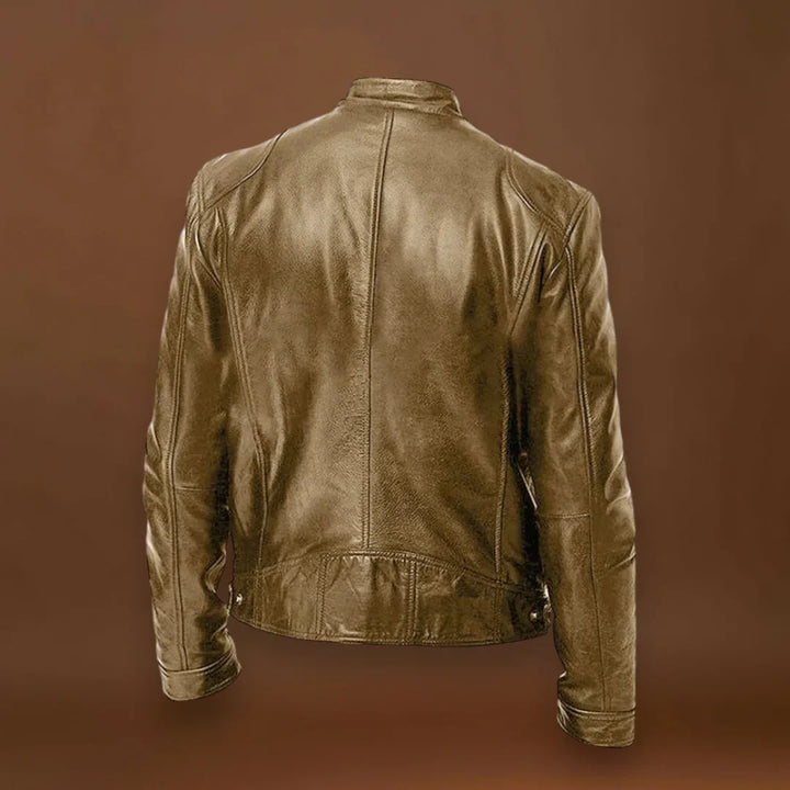 Mándi - Kényelmes bőrkabát