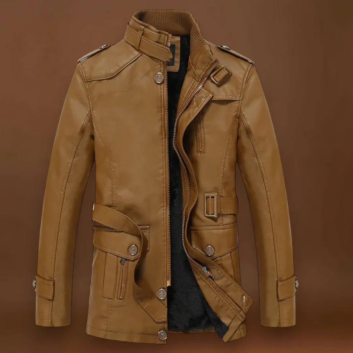 Jánosházy - Hosszú bőrdzseki