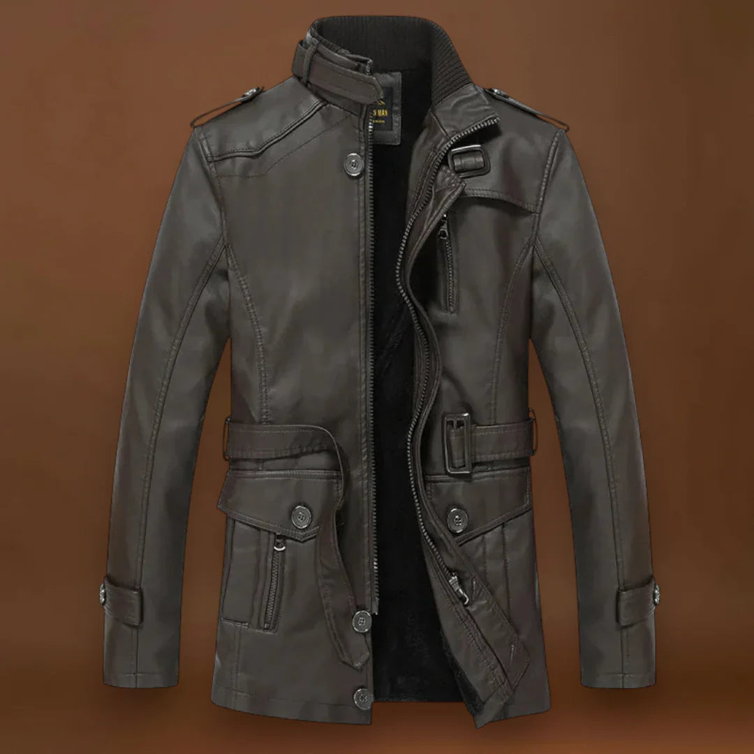 Jánosházy - Hosszú bőrdzseki