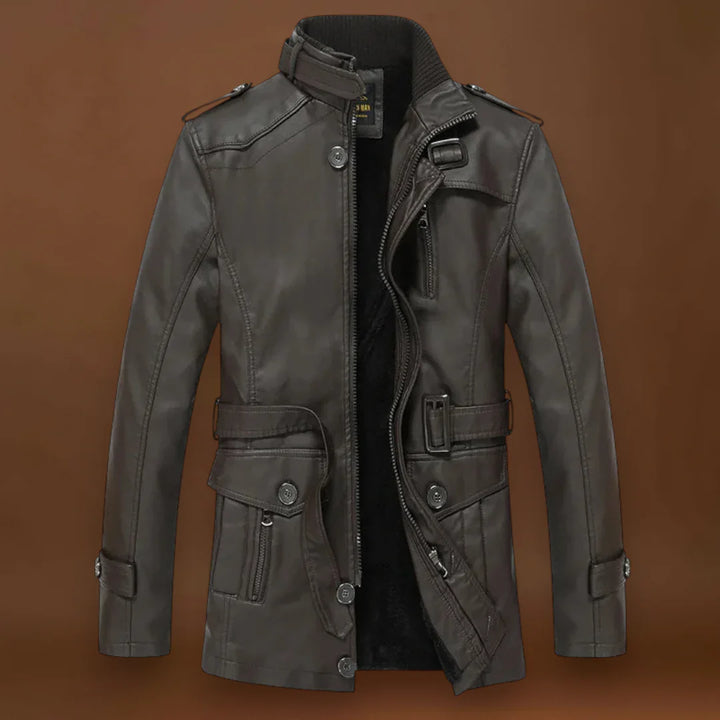 Jánosházy - Hosszú bőrdzseki