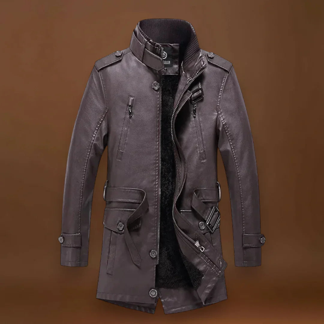 Jánosházy - Hosszú bőrdzseki