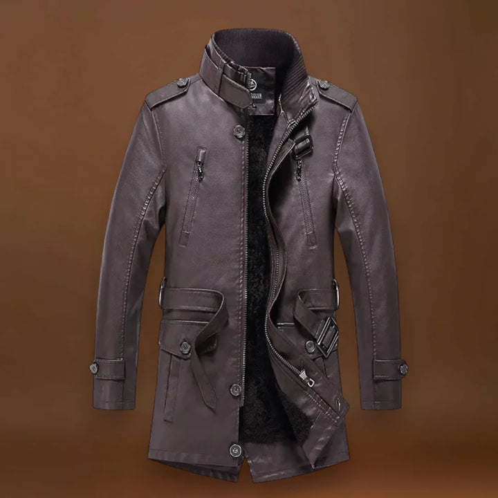 Jánosházy - Hosszú bőrdzseki