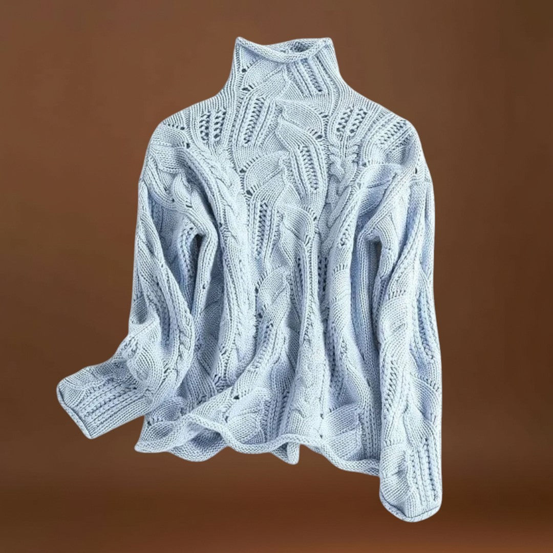 Bianka – Kötött kasmír pulóver