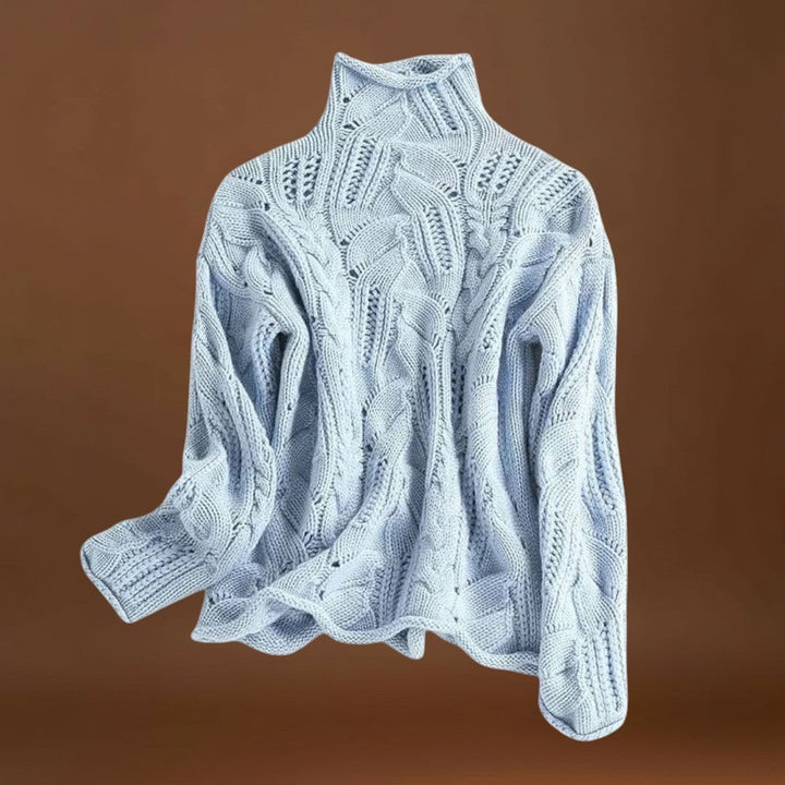 Bianka – Kötött kasmír pulóver