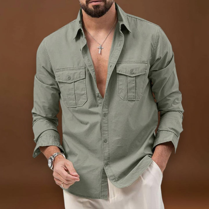 Kairosz - Cargo Zsebek Gombos Zárással a Kényelmes Hőszigetelésért