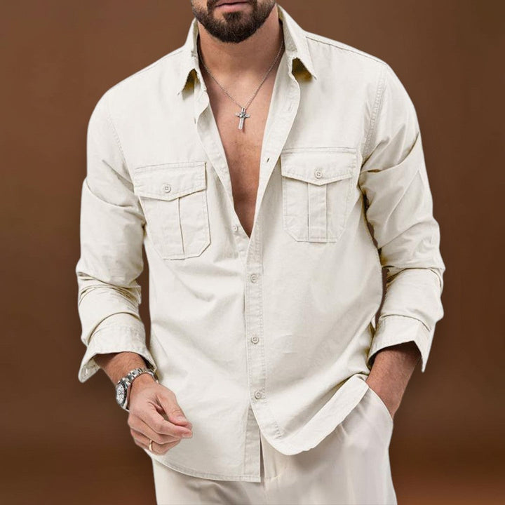 Kairosz - Cargo Zsebek Gombos Zárással a Kényelmes Hőszigetelésért