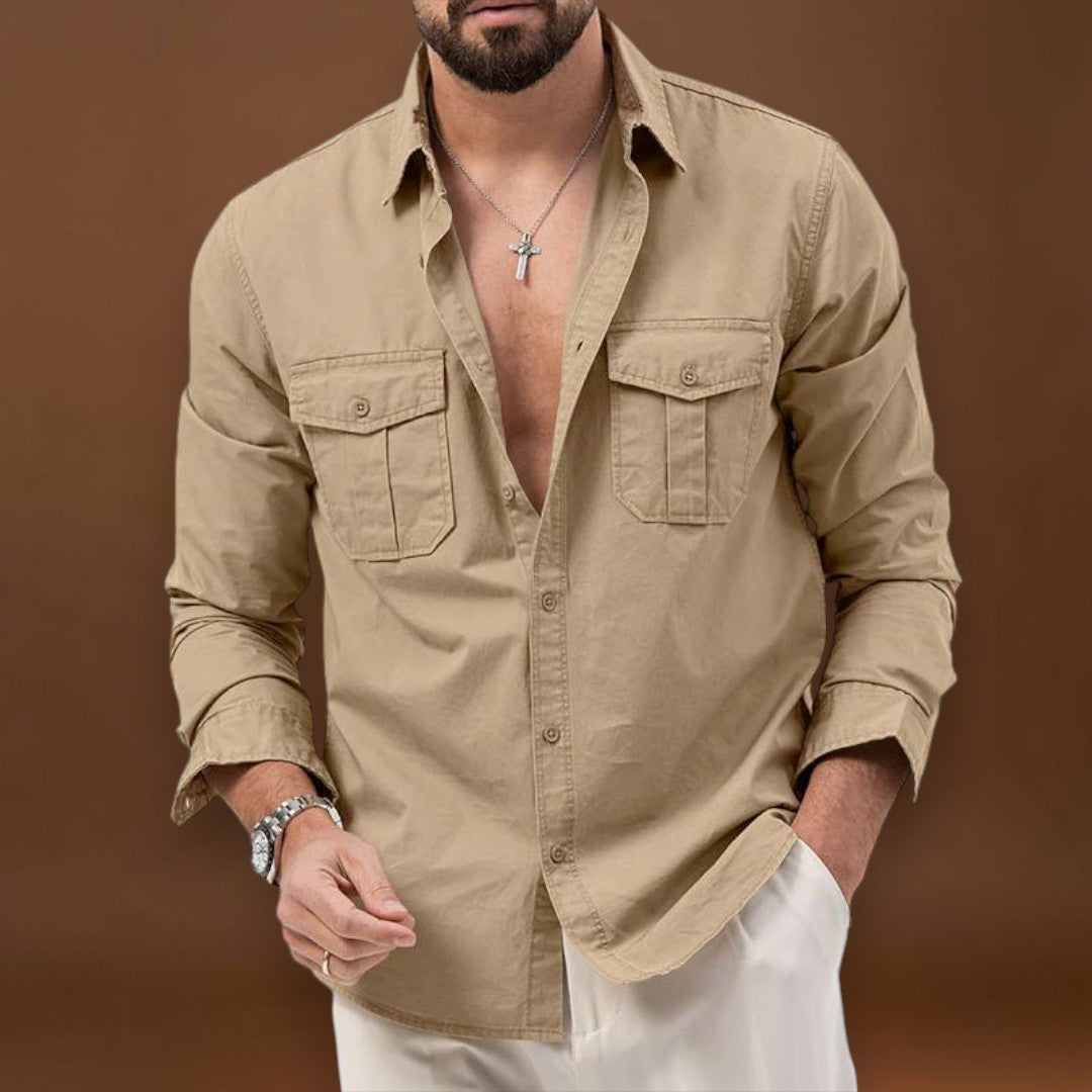 Kairosz - Cargo Zsebek Gombos Zárással a Kényelmes Hőszigetelésért