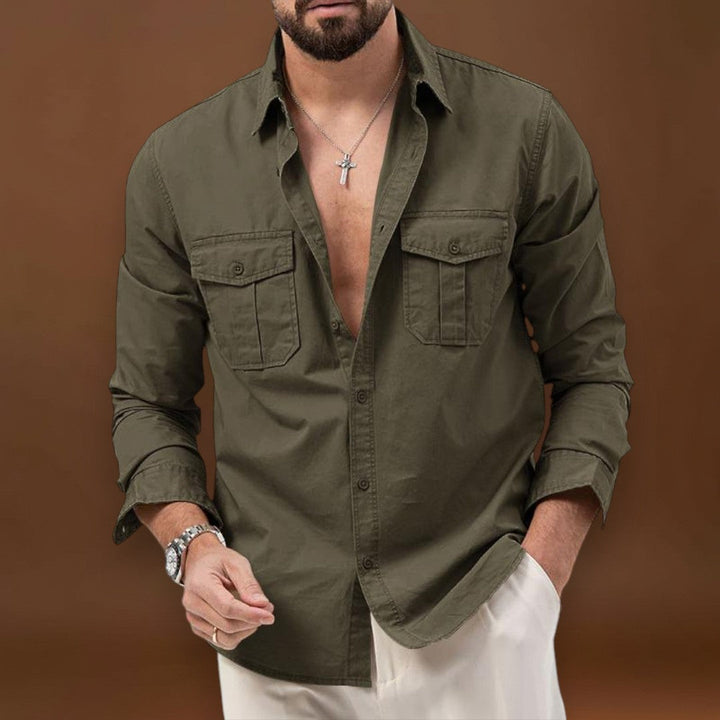 Kairosz - Cargo Zsebek Gombos Zárással a Kényelmes Hőszigetelésért