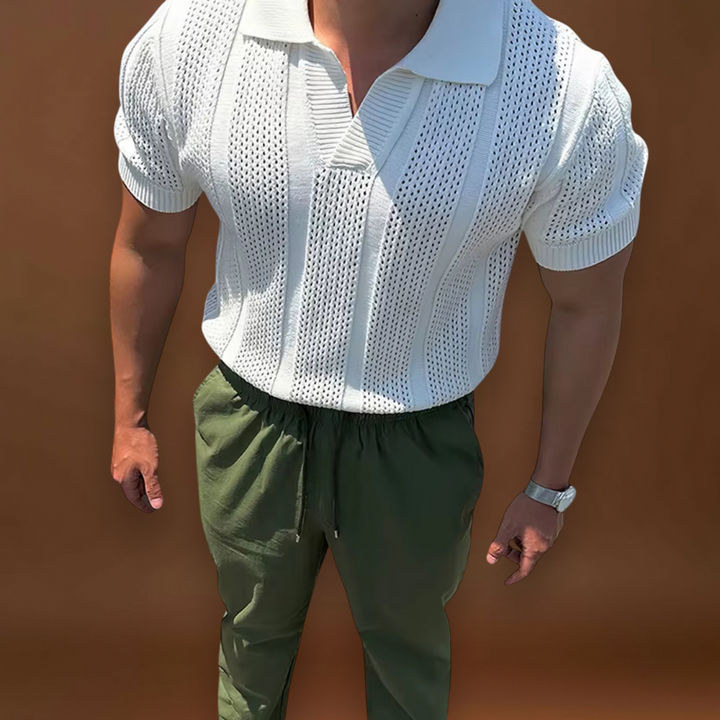 Brúnó – Nyitott Gallérral és Légáteresztő Anyaggal