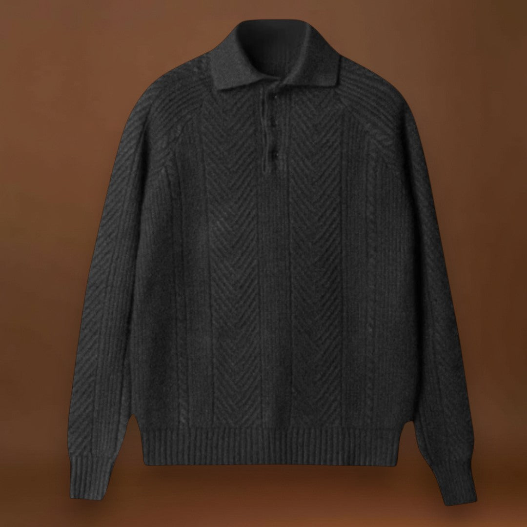 Endre - Poliészter Ráncolt Galléros Ing