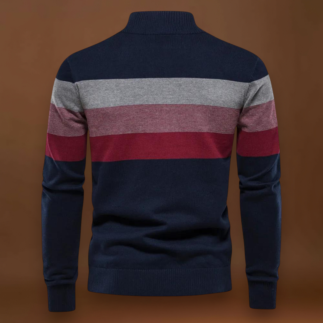 Zalán - Organikus Pamut Pulóver Légáteresztő Cipzárral