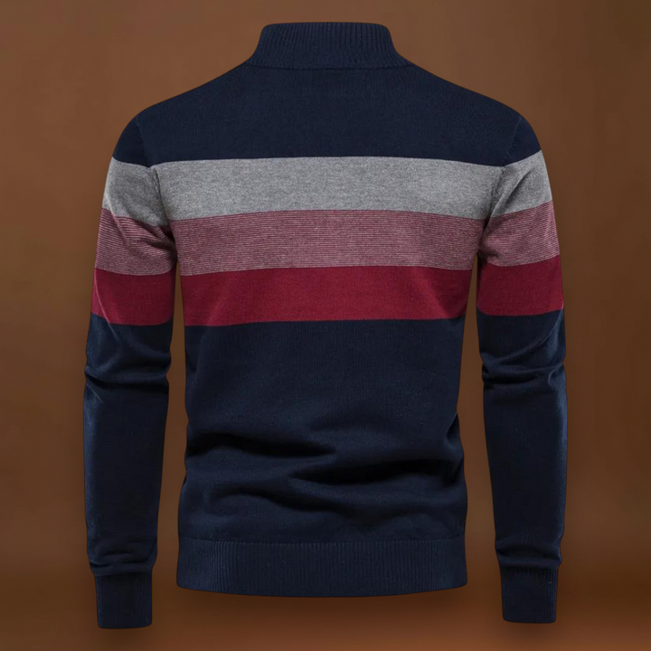 Sebestyén - Organikus Pamut Pulóver Légáteresztő Cipzárral