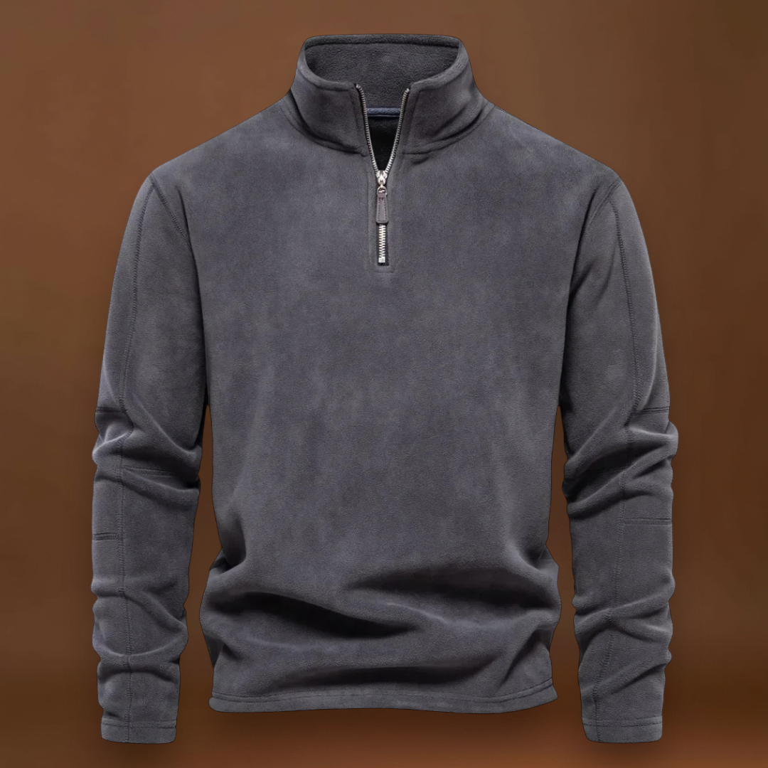 Ábel - SoftBlend Pulóver Kényelmes Gallérral