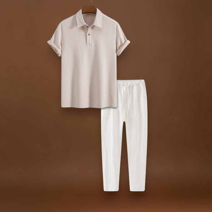 Nyári Szett - Modern Könnyű Vágás és Lélegző Keverék