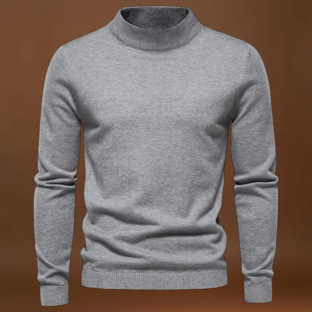 Alfonz - Magas Nyakú Keverék Pulóver