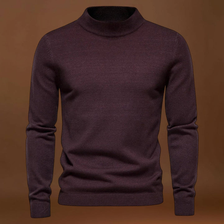 Alfonz - Magas Nyakú Keverék Pulóver