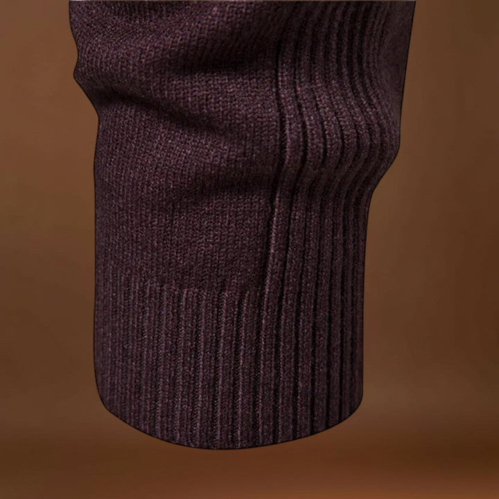 Alfonz - Magas Nyakú Keverék Pulóver