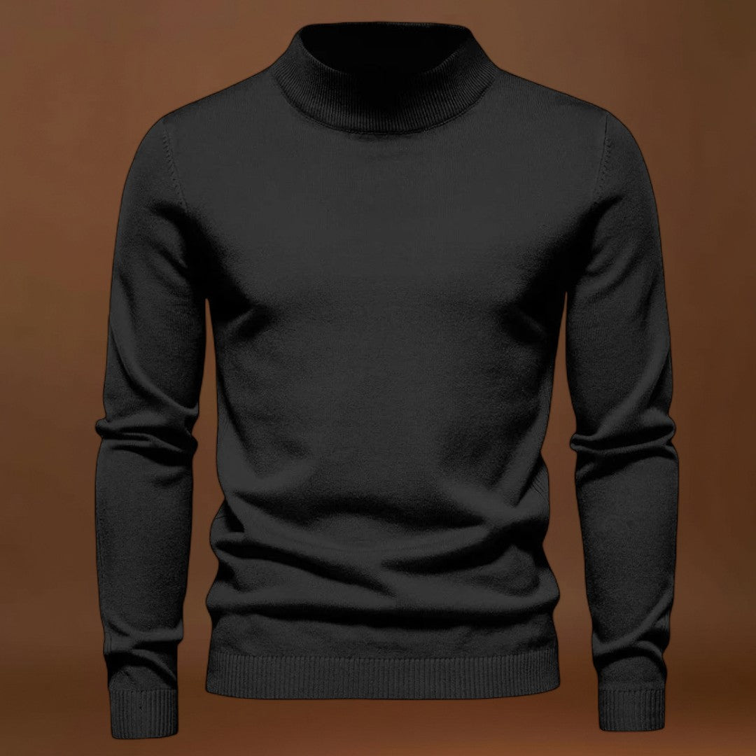 Alfonz - Magas Nyakú Keverék Pulóver