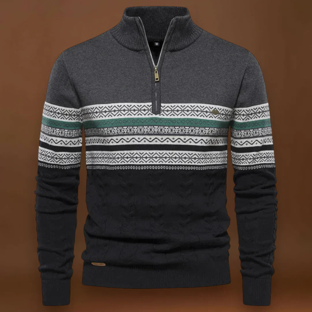 Lukács -  Poliészter Pulóver Állítható Cipzárral