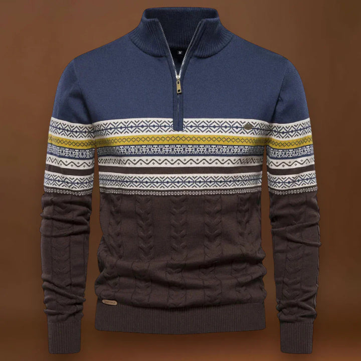 Valér - Poliészter Pulóver Állítható Cipzárral