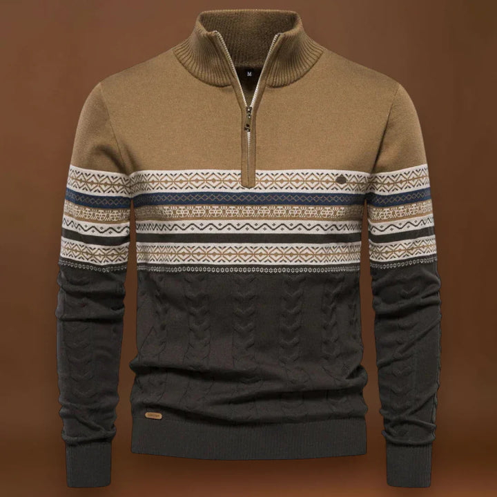 Valér - Poliészter Pulóver Állítható Cipzárral